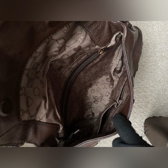 Marc By Marc Jacobs crossbody leather bag in Chocolate brown colour - Picture 7 of 8